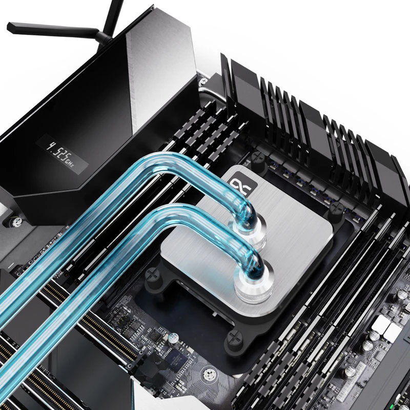 Blok wodny Alphacool 13444 srebrny 72 mm x 72 mm x 26,5 mm