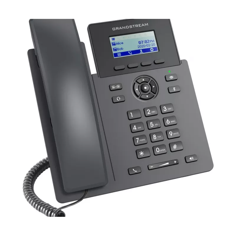 Grandstream Networks GRP2601P Telefon IP Czarny 2 linie LCD