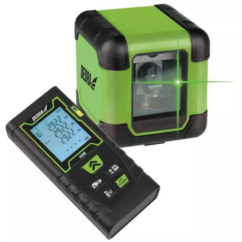 Poziomica laserowa Dedra MC0920 samopoziomująca, dokładność 0,5 mm