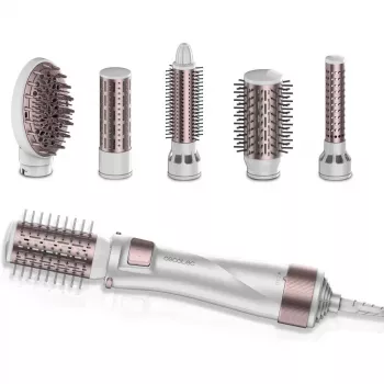 Cecotec Suszarka do włosów z obrotową szczotką | CeramicCare 5in1 Pro | Jonizacja | 1000 W