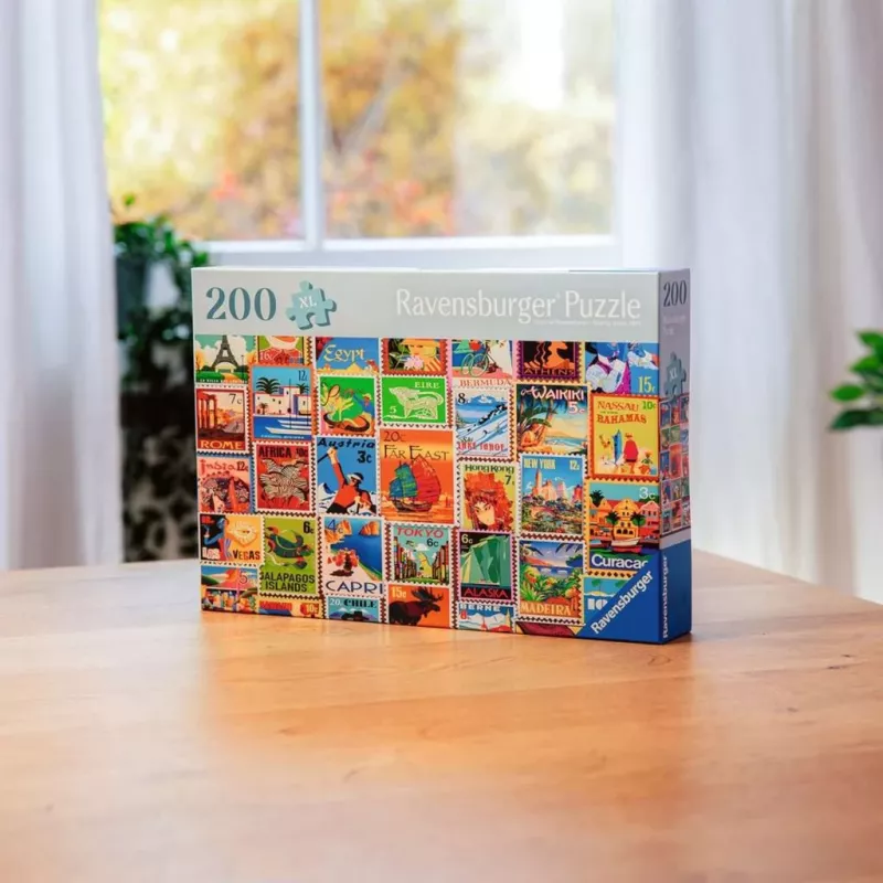 Puzzle Ravensburger Feel Well & Puzzle – Znaczki, 200 elementów