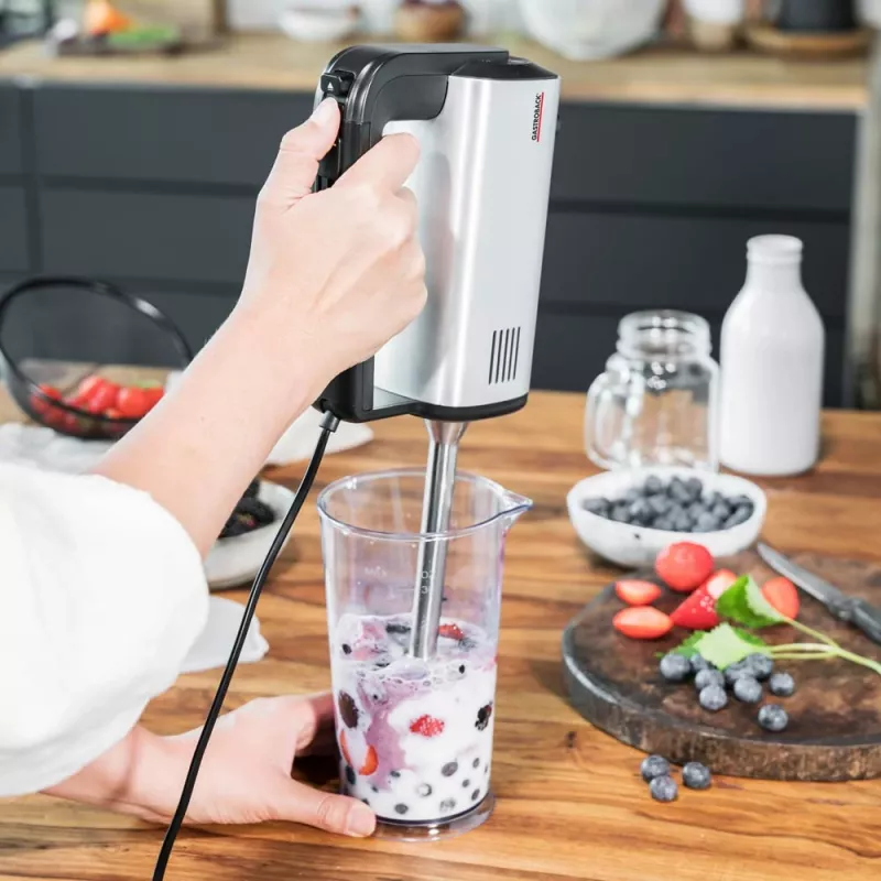 Robot kuchenny Gastroback Design Handmixer Pro Czarny Srebrny