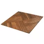 ARTELEGNO Podkładka pod talerz z drewna orzecha włoskiego 33 cm