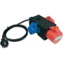 Adapter pomiarowy Benning [wtyczka z uziemieniem - złącze CEE-Cara, złącze CEE] potrójny adapter pomiarowy CEE czerwony, niebieski (044147)