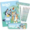 Zestaw artykułów piśmienniczych 12 sztuk Bluey