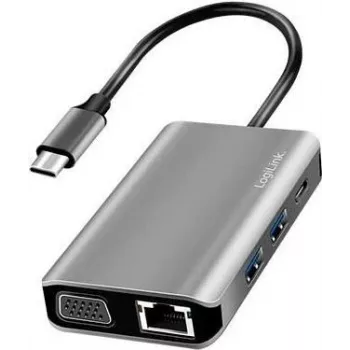 Stacja dokująca LogiLink USB 3.2 Gen 1 USB-C 7-Port UA0410