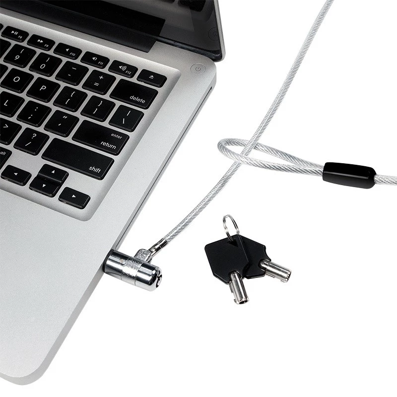 Logilink NBS009 Zamek do laptopa na klucz, w komplecie 2 klucze, 15 mm