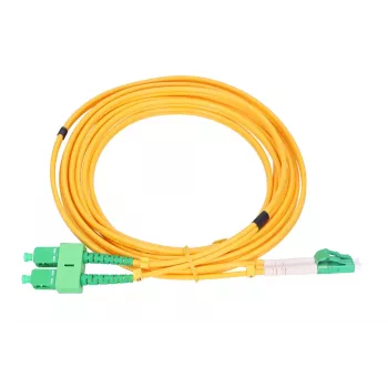 Patchcord Extralink SC/APC do LC/APC Singlemode Dupleks 9/125 µm 3 mm 5 m
