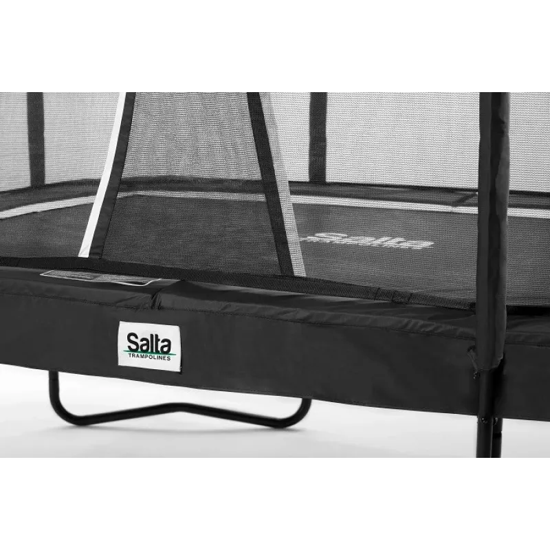 Trampolina rekreacyjna/przydomowa Salta Premium Czarny Edition 214x305 cm