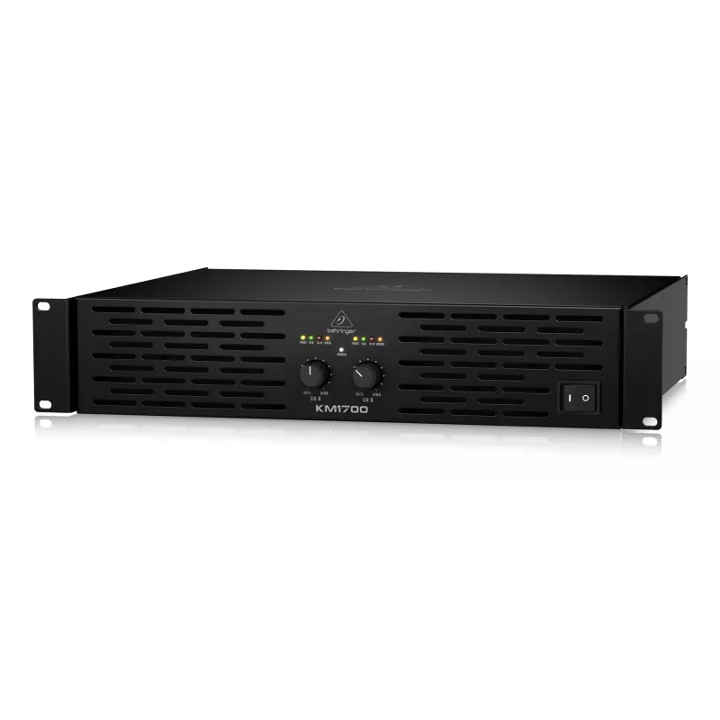 Behringer KM1700 wzmacniacz audio Scena/estrada Czarny