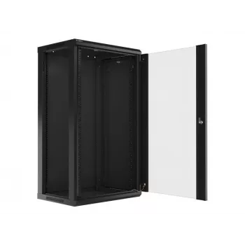 Szafka wisząca LANBERG WF01-6422-10B, 22U, 19 cali, 600x450x1085 mm, stal, czarna