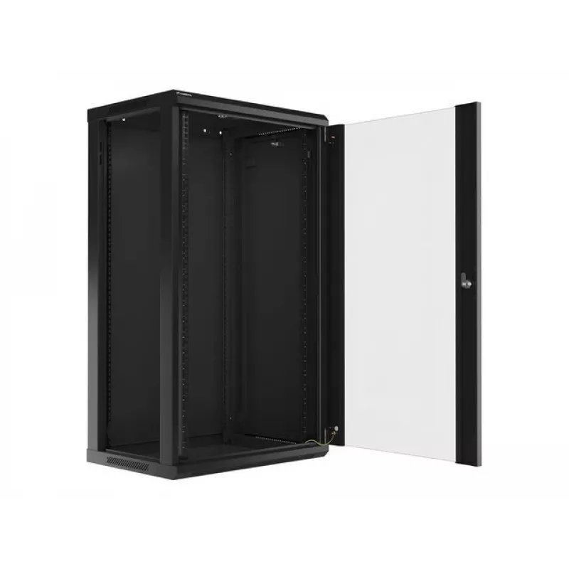 Szafka wisząca LANBERG WF01-6422-10B, 22U, 19 cali, 600x450x1085 mm, stal, czarna