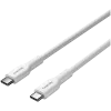 Kabel CANYON OnWire 60CL C-C 60W COLOR Pleciony 1m Biały