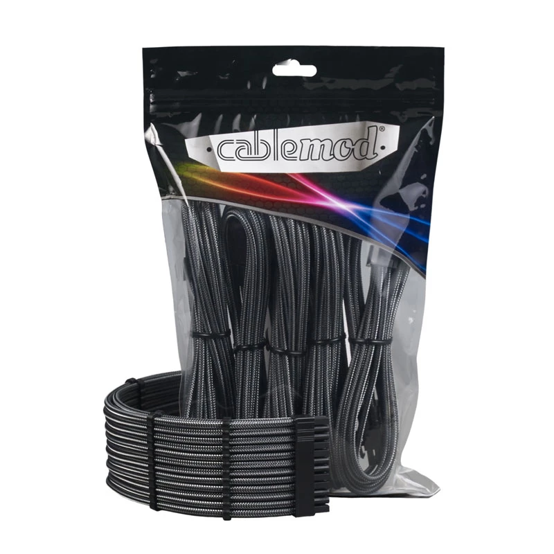 CableMod PRO ModMesh 12VHPWR kabel Extension Kit - carbon