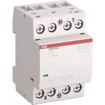 ABB ESB40-40N-06 Stycznik instalacyjny 4 NO/0 NC, 230 V AC/DC (1SAE341111R0640)