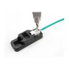 DeLOCK Keystone LSA Set RJ45 RJ11 Cat.6 czarny uchwyt zatrzaskowy