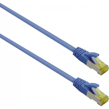 Kabel sieciowy Helos 263756 niebieski 3m Cat6a S/FTP
