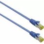 Kabel sieciowy Helos 263756 niebieski 3m Cat6a S/FTP