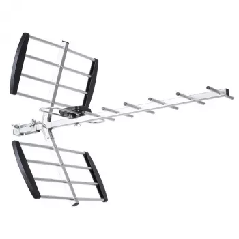Antena kierunkowa LIBOX LB1600 16-elementowa pasywna DVB-T, UHF 470–790 MHz, VHF 174–230 MHz, zysk 18 dB, filtr LTE