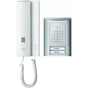 Telefon przewodowy Ritto 1841220 — szary, słuchawka interkomowa nablatowa/podtynkowa