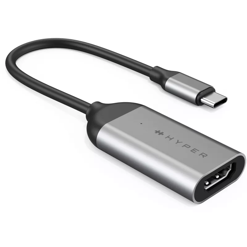 HYPER HD-H8K USB Type-C HDMI Stal nierdzewna