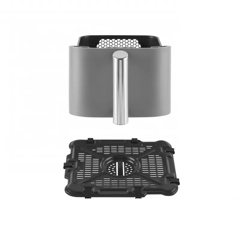 Frytkownica Ninja SL400EU Podwójna 9,5 L 2470 W Frytkownica na gorące powietrze Czarna, Szara