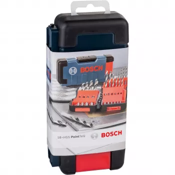 Zestaw wierteł krętych Bosch HSS PointTeQ 2608577350