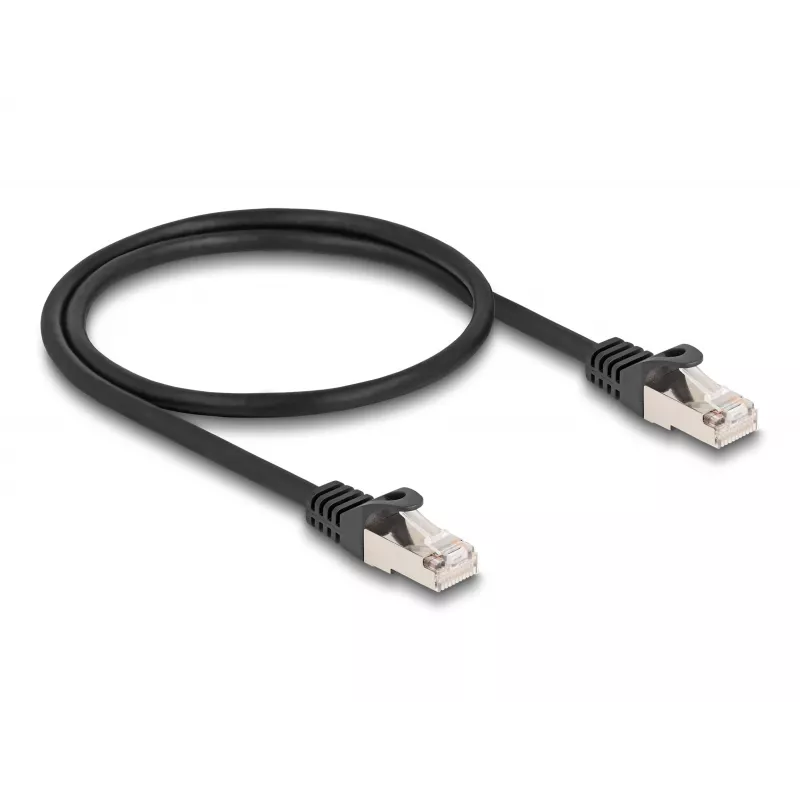 Kabel DeLOCK RJ50 męski na RJ50 męski S/FTP 0,5 m czarny