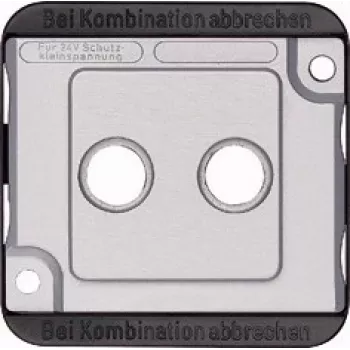 Merten 294660 Wall Plate/Switch Cover srebrny (294660)