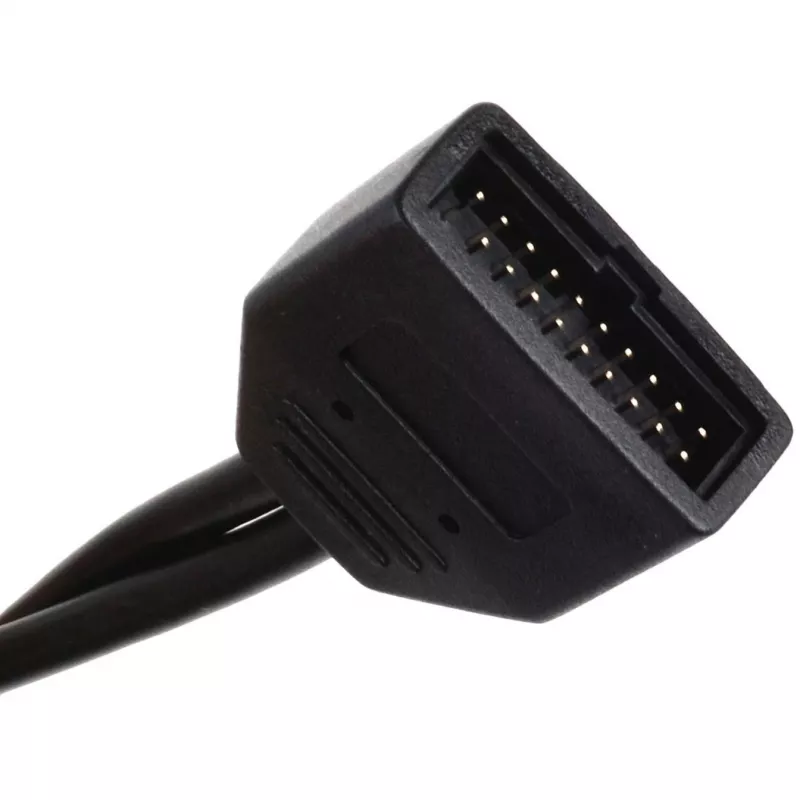 Silverstone G11303050-RT - USB 3.0 - USB 2.0 - Männlich/weiblich - Schwarz (G11303050-RT)