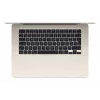 Apple MacBook Air Apple M4 Laptop 38,9 cm (15,3 inch) 16 GB 512 GB SSD Wi-Fi 6E (802.11ax) macOS Sequoia Beżowy