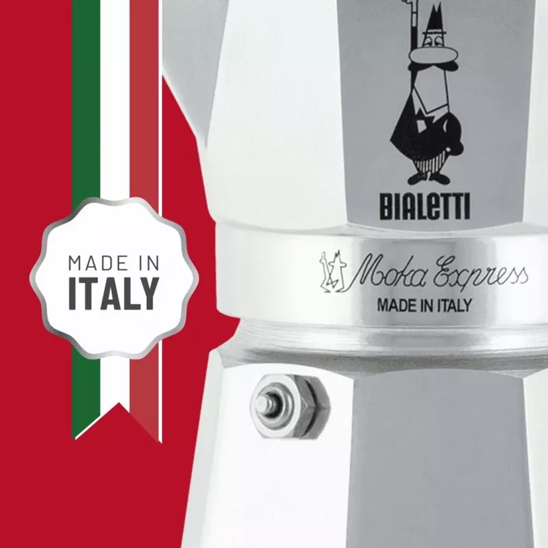 Bialetti Moka Express kawiarka 0,06 l aluminium, czarny