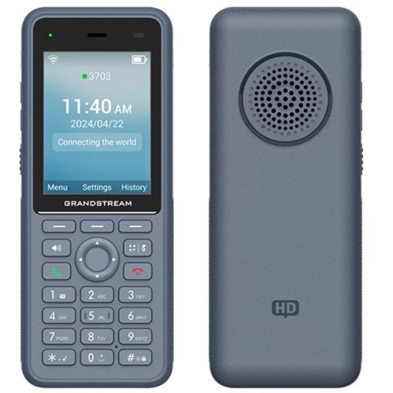 Telefon IP Grandstream Networks WP836 Niebieski 3 linie LCD Wi-Fi