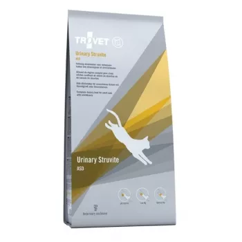 Sucha karma dla kotów TROVET Urinary Struvite ASD Poultry 10 kg — wsparcie układu moczowego, przepis z drobiem, 32% białka, 23% tłuszczu