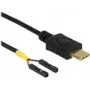 Kabel USB DeLOCK 85473 0,5 m USB C czarny