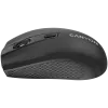 CANYON MW-7, 2.4Ghz wireless mysz, 6 buttons, DPI 800/1200/1600, with 1 AA bateria ,size 110*60*37mm,58g,Czarny