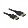Kabel HDMI DeLOCK 85216 1,5 m Typ A Męski na Męski Czarny