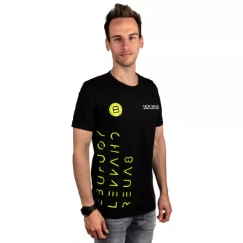 Koszulka der8auer YT-Design rozmiar S - casualowa bawełniana koszulka, z logo der8auer