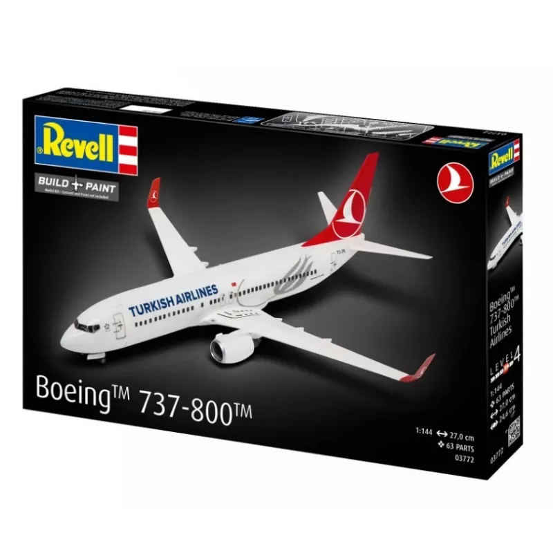 REVELL Boeing 737-800 Turkish Air 1:144 model samolotu z tworzywa