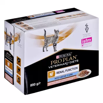 Mokra karma dla kota Purina Nestlé NF Renal Function Feline Salmon 10 x 85 g dieta weterynaryjna