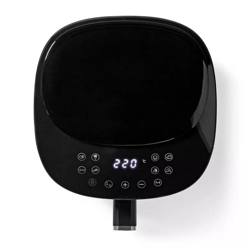 Frytkownica powietrzna Nedis KAAF160BK z pojedynczym koszykiem 4.2 L 1300 W Czarny