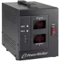 PowerWalker AVR 2000 SIV FR regulator napięcia 2 gniazda AC 110 - 280 V Czarny
