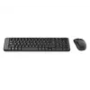 Bezprzewodowy zestaw MK220, Bezprzewodowy, RF, QWERTZ, Czarny, Mysz