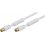 Kabel koncentryczny Value 11.99.4470 biały