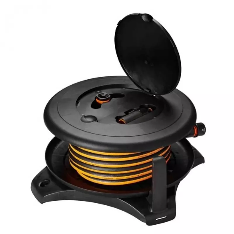 FISKARS HOSE REEL SOLID L 1/2 30m WATERWHEEL