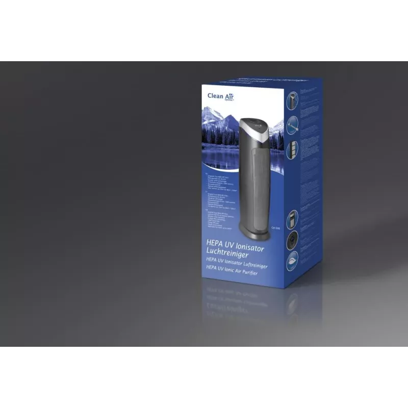 Oczyszczacz powietrza Clean Air Optima CA-508 60 dB 240 m³/h szary srebrny