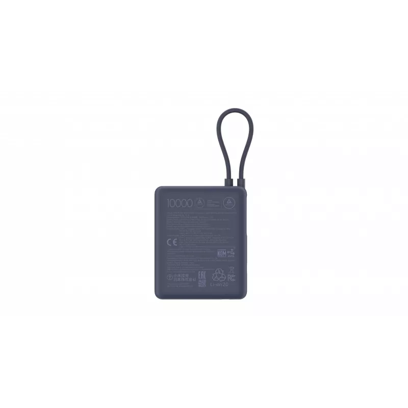 Powerbank Xiaomi 33W 10000mAh (z wbudowanym kablem) Niebieski GL, BHR9341GL