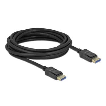Delock - Kabel DisplayPort - DisplayPort (M) do DisplayPort (M) - DisplayPort 2,0 - 2,0 m - Wsparcie 10K 60 Hz (10 240 x 4320) - Czarny (80262)
