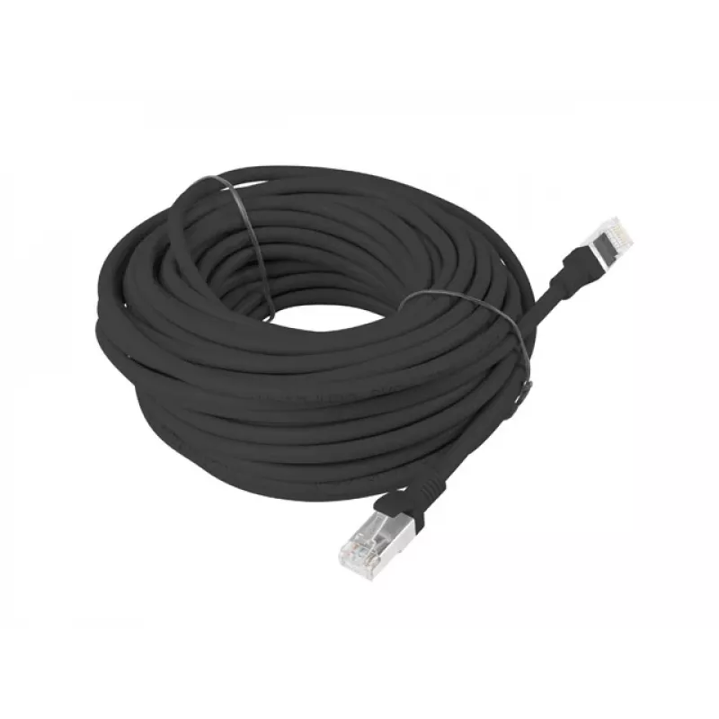 Kabel sieciowy LANBERG Cat5e PCU5-10CC-1500-BK RJ-45 na RJ-45 15 m Czarny U/UTP