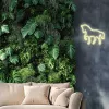 Neon LED MANTA SNL103WH — motyw konia, biały